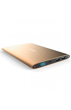 VINSIC Alien 20000mAh Ultra-slim Power Bank Gold