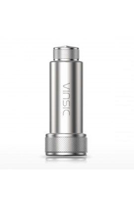 Car Charger [Premium Stainless Steel], VINSIC 24W Dual USB Port 4.8A Speed USB Car Charger